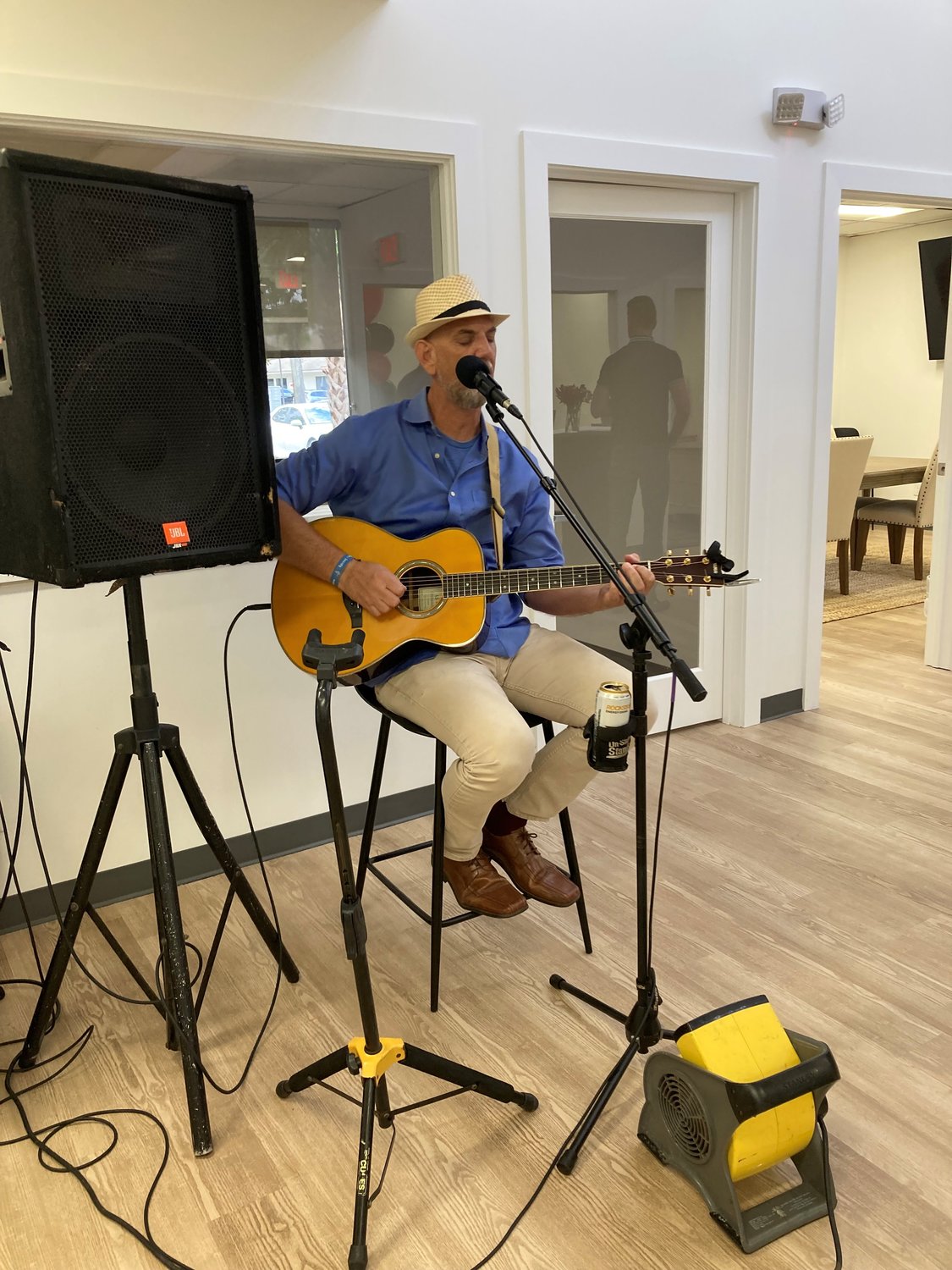 There was live music at the grand opening of Keller Williams Realty Atlantic Partners’ new office.